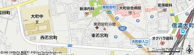 長野県大町市大町3402周辺の地図