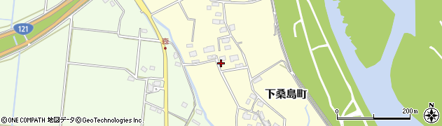 栃木県宇都宮市下桑島町77周辺の地図