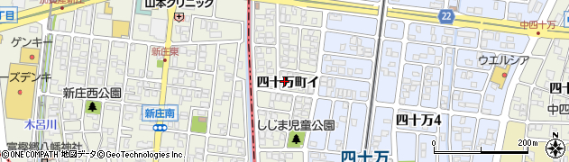 石川県金沢市四十万町（イ）周辺の地図