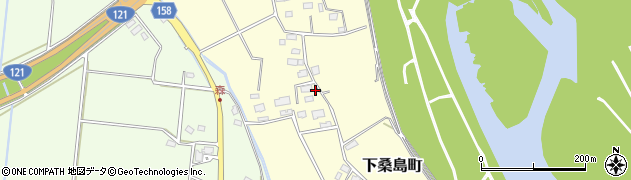 栃木県宇都宮市下桑島町100周辺の地図