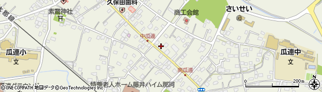 茨城県那珂市瓜連1181周辺の地図