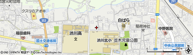 群馬県渋川市渋川並木町680周辺の地図
