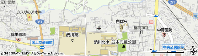群馬県渋川市渋川並木町764周辺の地図
