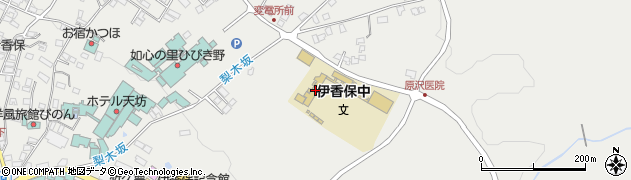 渋川市立伊香保中学校周辺の地図