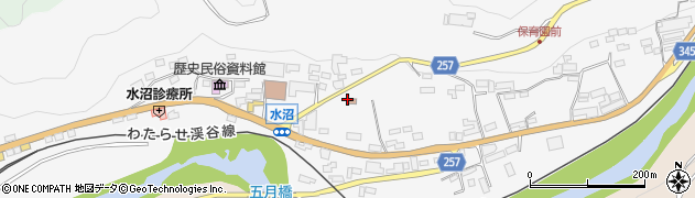 群馬県警察本部　桐生警察署水沼駐在所周辺の地図