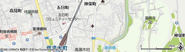 長野県大町市大町2781周辺の地図