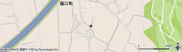 栃木県鹿沼市藤江町周辺の地図