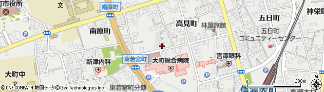 長野県大町市大町3390周辺の地図