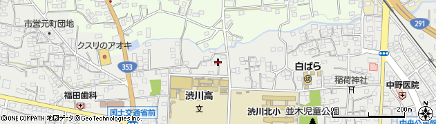 群馬県渋川市渋川並木町672周辺の地図