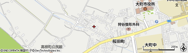 長野県大町市大町7243周辺の地図
