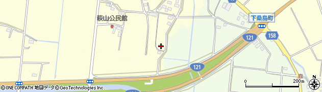 栃木県宇都宮市下桑島町554周辺の地図