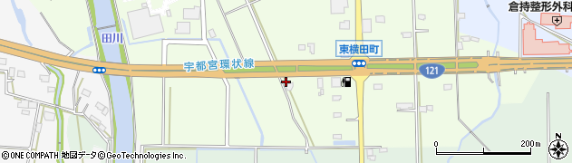 栃木県宇都宮市東横田町175周辺の地図