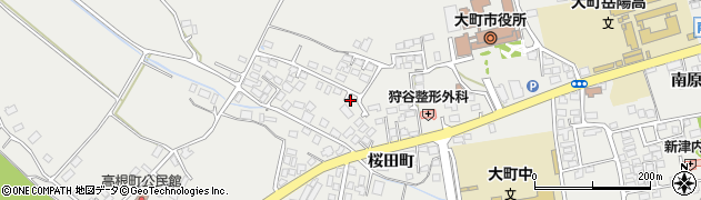 長野県大町市大町3845周辺の地図
