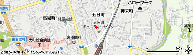 長野県大町市大町五日町3246周辺の地図