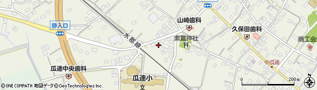 茨城県那珂市瓜連1344周辺の地図