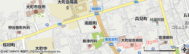 長野県大町市大町3706周辺の地図