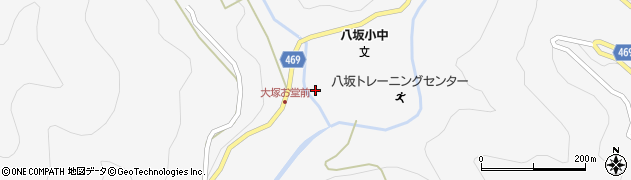 長野県大町市八坂東大塚11660周辺の地図