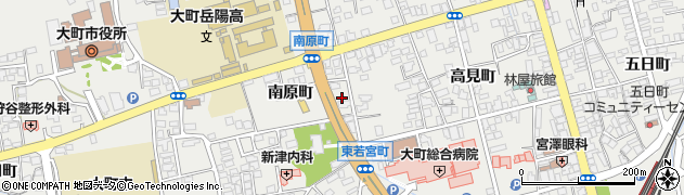長野県大町市大町3686周辺の地図