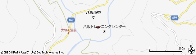 長野県大町市八坂東大塚11643周辺の地図