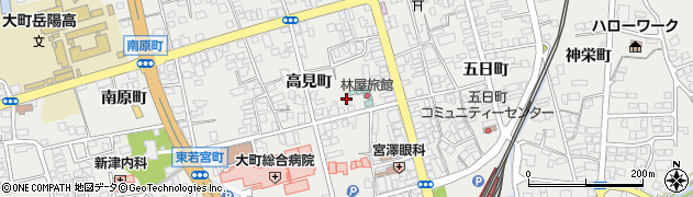 長野県大町市大町3318周辺の地図