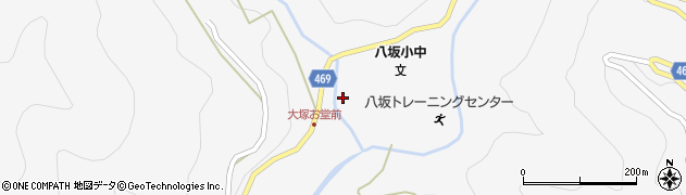長野県大町市八坂東大塚11662周辺の地図