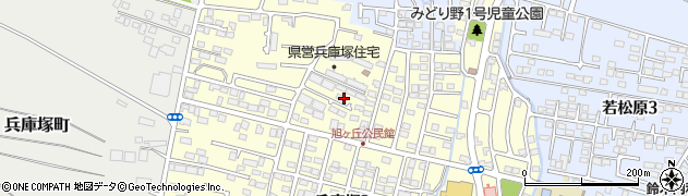 兵庫塚1丁目公園周辺の地図