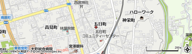 長野県大町市大町3255周辺の地図