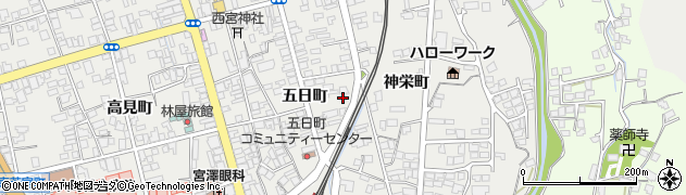 長野県大町市大町五日町2643周辺の地図