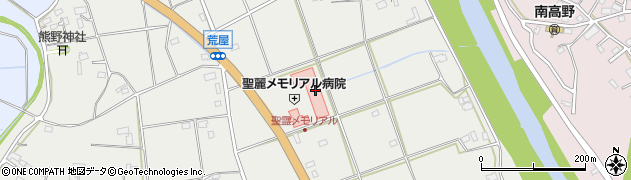 筑波銀行聖麗メモリアル病院 ＡＴＭ周辺の地図