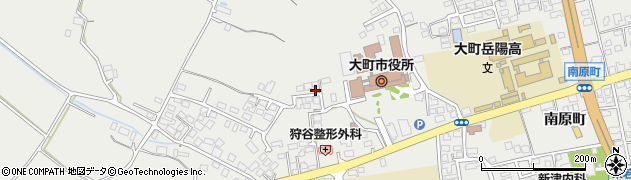 長野県大町市大町3868周辺の地図