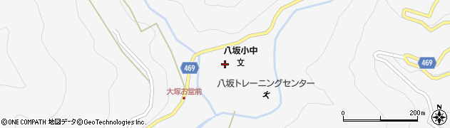 長野県大町市八坂東大塚11648周辺の地図