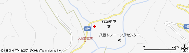 長野県大町市八坂東大塚11663周辺の地図