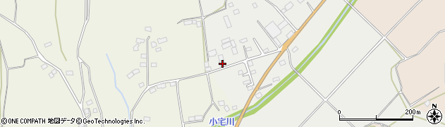 栃木県芳賀郡益子町芦沼54周辺の地図