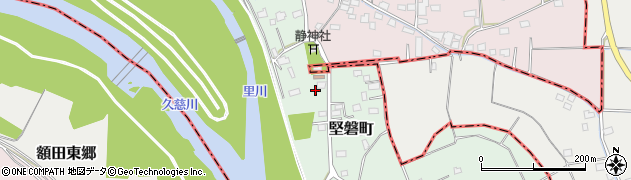 茨城県常陸太田市堅磐町222周辺の地図