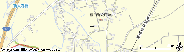 栃木県宇都宮市幕田町1075周辺の地図