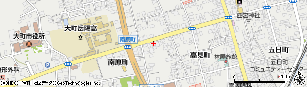 長野県大町市大町3370周辺の地図