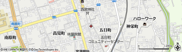 長野県大町市大町3305周辺の地図