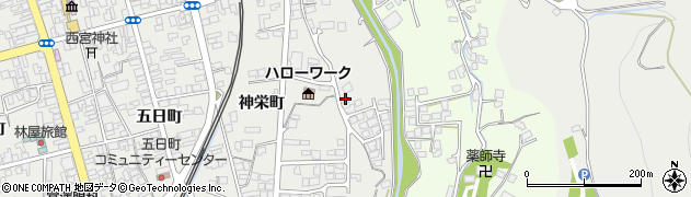 長野県大町市大町2742周辺の地図