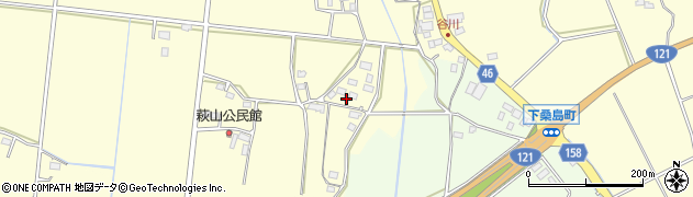 栃木県宇都宮市下桑島町542周辺の地図