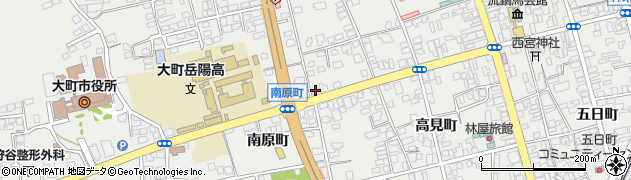 長野県大町市大町4015周辺の地図