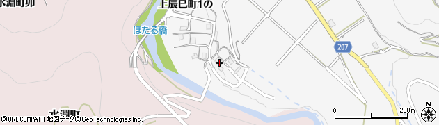 石川県金沢市上辰巳町１の周辺の地図