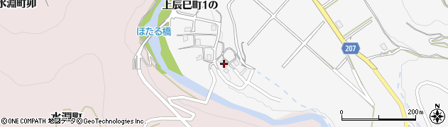 石川県金沢市上辰巳町（１の）周辺の地図