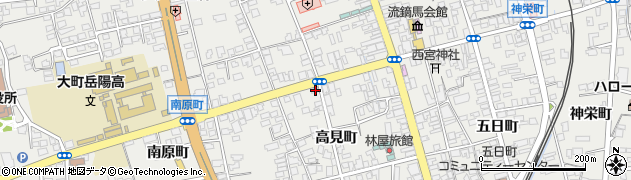 長野県大町市大町3353周辺の地図