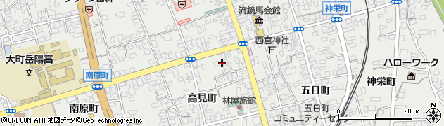 長野県大町市大町3347周辺の地図