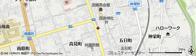 長野県大町市大町3300周辺の地図