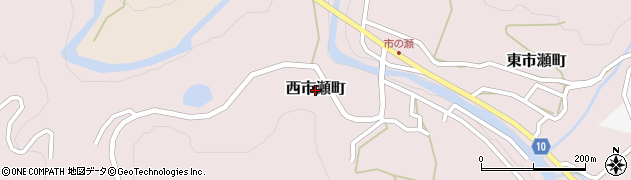石川県金沢市西市瀬町周辺の地図