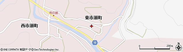 石川県金沢市東市瀬町（ウ）周辺の地図