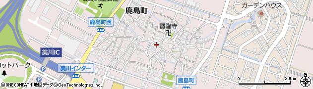 石川県白山市鹿島町（い）周辺の地図