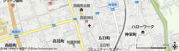 長野県大町市大町3085周辺の地図