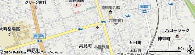 長野県大町市大町3344周辺の地図